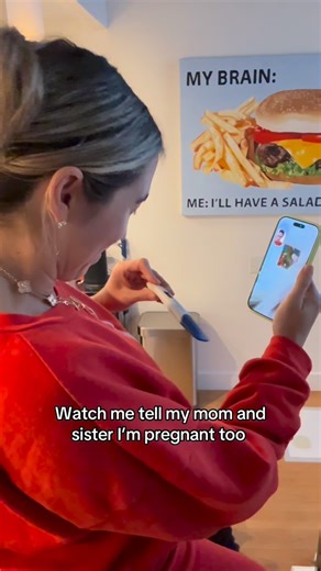 The Kaplan Twins on Instagram: "Plot twist…we’re both pregnant 🥹🤭 . . . . . #pregnant #pregnancy #pregnancyannouncement #pregnancyjourney #pregnancylife"