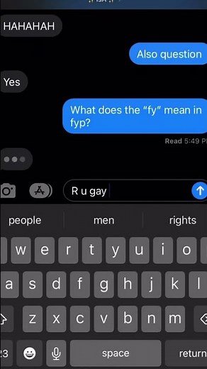 What does fy mean in fyp? The ending💀 (Texting prank)🤣🤣 #prank #hilarious