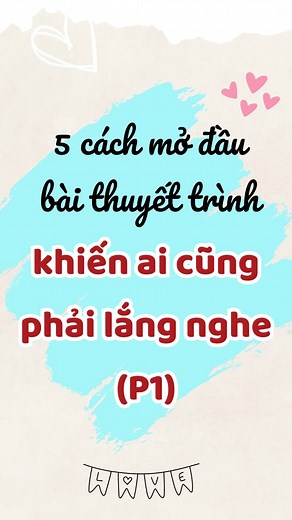 Mở đầu bài thuyết trình là căn cứ đầu tiên để người nghe quyết định có lắng nghe bài làm của bạn không. Cùng Chill tìm hiểu 5 cách mở đầu bài thuyết trình khiến ai cũng phải lắng nghe nhé. #learnontiktok #phattrienbanthan #kynangthuyettrinh #softskills #hoctapvanchill #trending #fyp