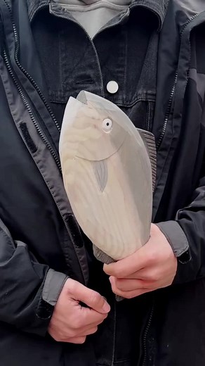 DIY Wooden Fish Carving Tutorial