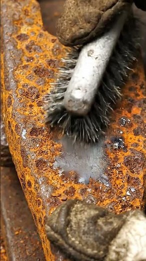 From Rusty to Shiny ✨ Incredible Metal Cleaning Process