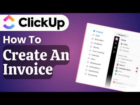 How To Create An Invoice In ClickUp Easiest Way 2026 Guide