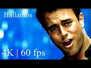 Enrique Iglesias - Bailamos ( Official Video 4K | 60 fps )