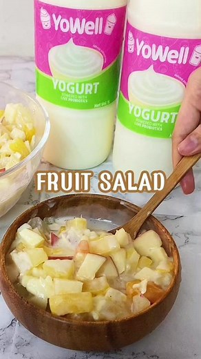 Delicious Fruit Salad Recipe with Yowell Yogurt | FoodiePH