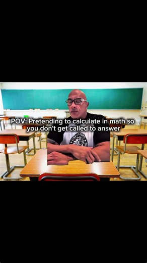 POV: Math class you act solving hoping teacher skips you but brain buffering#Pov#relatable#Math#mem