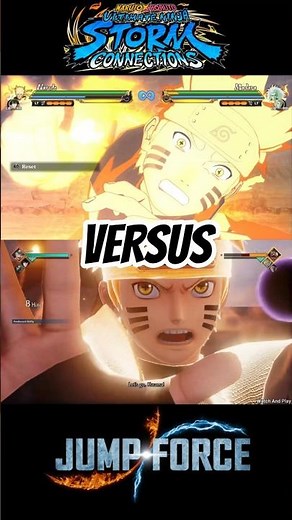 Naruto Ultimate Comparison | Naruto Storm VS Jump Force #shorts #naruto #ps5 #boruto #gaming