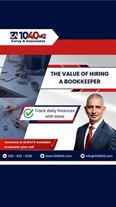 Hiring a bookkeeper can transform how you manage your business...