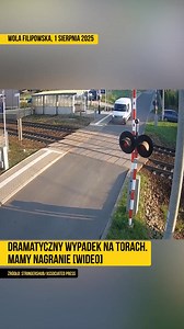 Dramat na torach. Wstrząsające nagranie! #news #wiadomosci | Onet