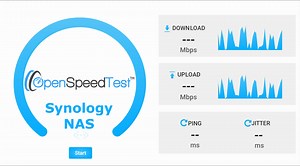 Synology NAS свой собственный speedtest • Александр Linux