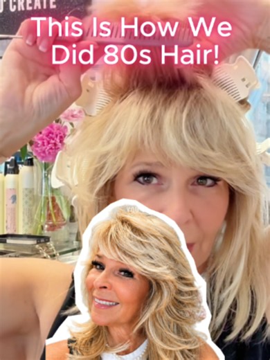 80s Hot Roller Tutorial: Get Big, Feathered Hair Like Farrah Fawcett