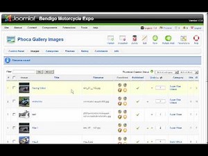 How to add images and videos to the Phoca Gallery