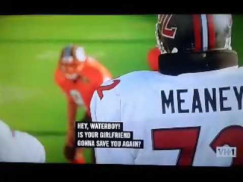 The Waterboy - Bobby Boucher grabs Meaney