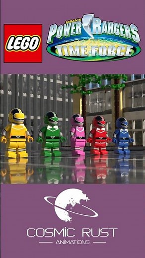 #powerrangerstimeforce in #lego #animation #timeranger