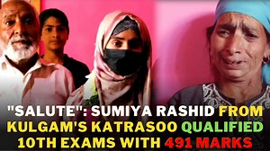 Sumiya Rashid From Kulgam's Katrasoo Qualified 10th Exams With 491 Marks Despite facing financial constraints Sumiya Rashid from Katrasoo area of Kulgam district has emerged successful in the 10th standard examination as she scored 491 marks out of 500. Her extraordinary achievement not only highlights her personal triumph but also inspires countless others who strive to overcome similar challenges. Credits: Umaisar Gull | Asia News Observer