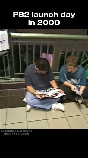 PlayStation 2 Launch day (2000) #nostalgia #playstation2 #gamestop #2000 #2000s