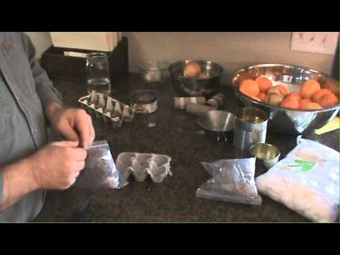 Making Wax Fire Starters From Egg Cartons