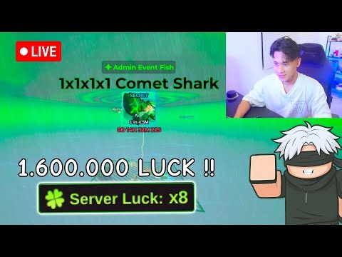 🔴8X LUCK SERVER SINI !! EVENT APA INI KOCAK ?! Fish it