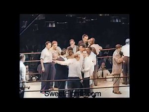 Ike Williams vs Beau Jack I in Color - WORST REFEREE EVER!