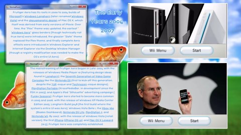 Made a Frutiger Aero Slideshow in my Free-Time (All the Text comes from the Aesthetic Wiki, so credit to those guys.)