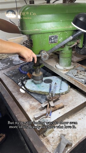 Real Jade Co. ( Jade Education Channel ) on Instagram: "✨ Your Personal Jade – Customize Your Bangle ✨ Imagine striking a vibrant, glowing piece of jade from a plain, dark rock — the feeling must be insane! 💎 Look at those colors, straight from nature: so bright, so alive, and full of energy. 🌱 But we’re always finding new ways to show off even more of its beauty to those who truly love it. Your personal jade — a piece of art that’s as unique as you are. 🌟 💚 Elevate your style with our natur