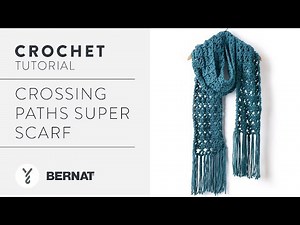 How to Crochet a Super Scarf