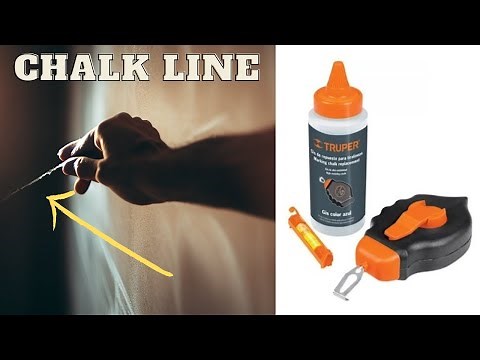 Chalk Line Basics - How to use a Chalk Line.