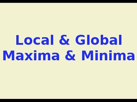 Simulated Annealing 2/7: Local and Global Maxima and Minima