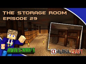 Alphacraft Ep. 29 - Building a GIANT Automated Storage System in Minecraft - Mega Base - 1.16 SMP