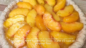 peach pie recipe