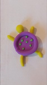 Making a Cute Clay Turtle | Easy Clay Animal Tutorial #clayturtle #turtle #clayart#claytutorial