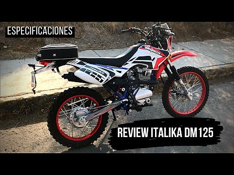 Todo lo que debes saber de la ITALIKA DM125 especificaciones