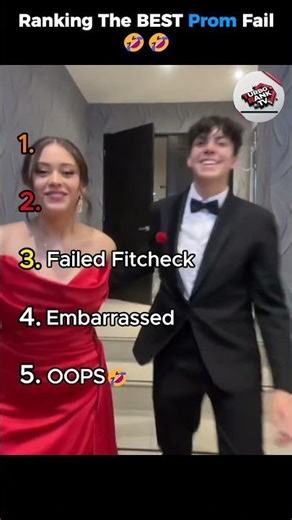 Ranking The BEST Prom Fail #shorts #promnight #promfails