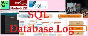Node-RED SQL Database Log - Modbus PLC Data Logging