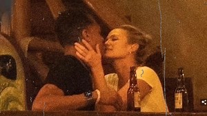 T.J. Holmes can't contain himself as Amy Robach rocks tiny bikini in Mexico | Families