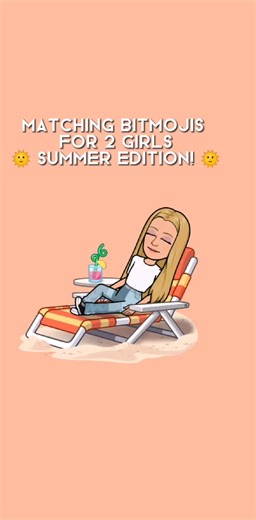 Matching bitmojis summer edition! 🌞✨ #fyp #foryou #foryoupage #viral #foryourpage #famous #100k #blowthisup