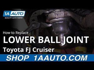 How to Replace Lower Ball Joint 07-14 Toyota FJ Cruiser