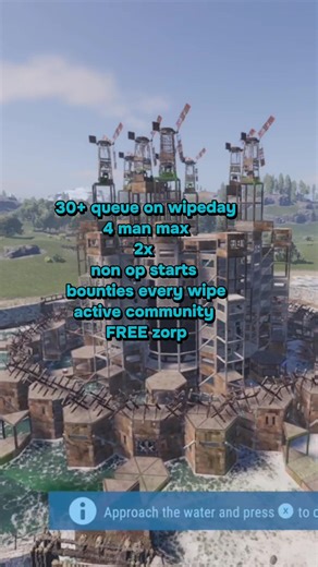 the most competitive rust server... #rust #rustconsole #rustpc #rustedit