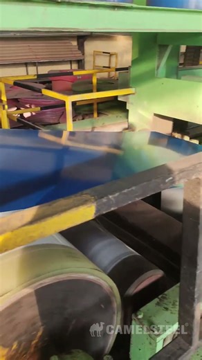 CAMELSTEEL - Prepainted Galvanized Steel Coil (PPGI) production process