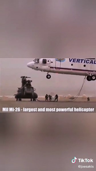 Russian Masterpiece Mil Mi-26 Carrying a NATO CH-47 Chinook