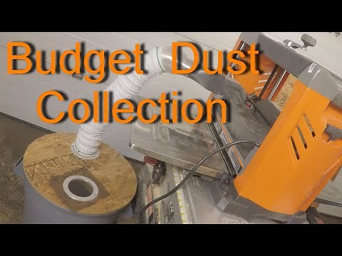 Budget Dust Collection for a Ridgid Planer
