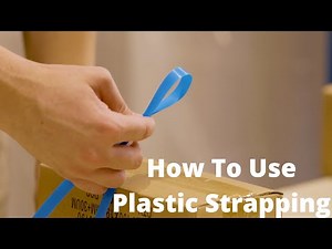 How To Use Plastic Strapping | Either 12mm Or 15mm