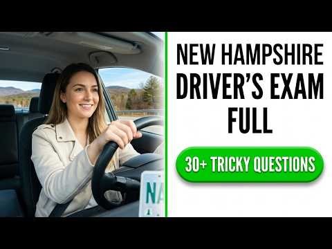 New Hampshire Driver's License Road Test 2026 | Full DMV Exam Walkthrough and Secrets