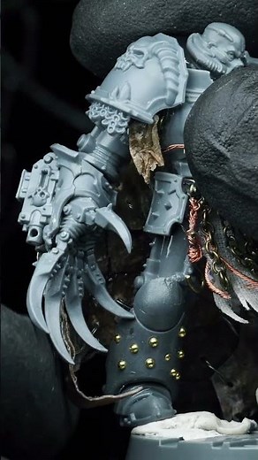 Convert Grimdark Chaos Marines | Use mundane materials!