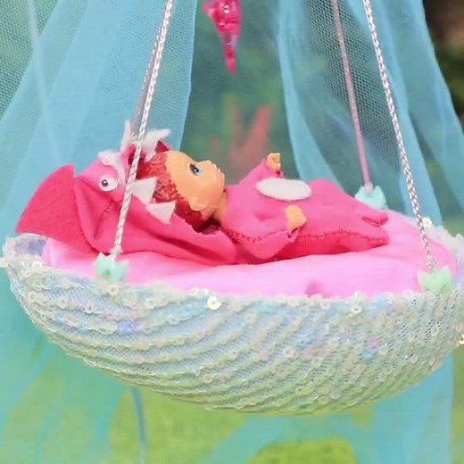 DIY Baby Doll Hacks and Crafts / Miniature Baby, Cradle, Stroller and More!#diy #baby #doll #hacks #crafts #mermaid #ideas #lalilu #tiktok