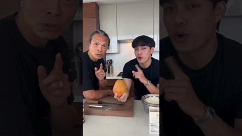 Iron chef dad vs. $100 mango - culinary madness!