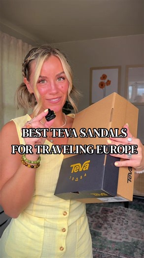 Best Teva Sandals for European Travel