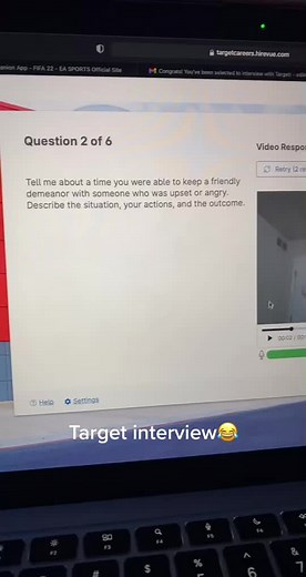 Target interview went well 😂😂 #fyp #fypシ #funny #foryoupage | target virtual interview