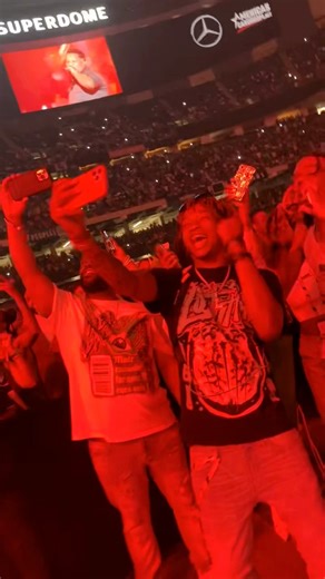 But can we take it back to Friday for a quick sec again. This Cash Money moment was THEE highlight of the night. The crowd didn’t leave their feet the entire night and to call it a movie is an understatement. All love, New Orleans. | Essence Festival