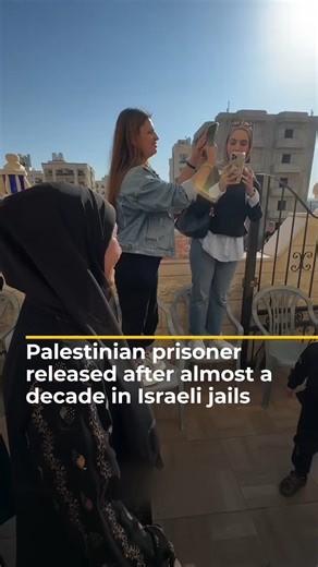 85K views · 6.2K reactions | This is the moment freed prisoner Mahmoud Saleh Sherin reunited with his mother and sister after spending more than eight years in Israeli jails. His initial four year sentence was doubled after he was accused of helping prisoners dig a tunnel to escape in 2021. | Al Jazeera English | Facebook