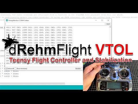 Setting Up Your Radio Connection - dRehmFlight VTOL